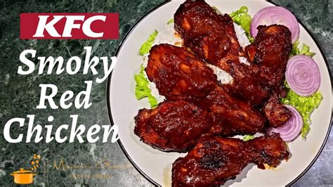 Kfc Style Smoky Red Chicken Spicy Red Hot Grilled Chicken