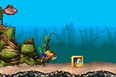 Screenshot Of Crash Bandicoot The Huge Adventure Game Boy Advance