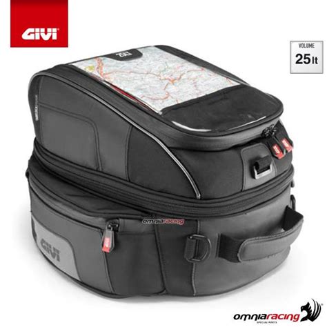 Givi Xstream Tanklock Tank Bag Black Extensible Liters Xs