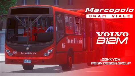 PBSU Marcopolo Gran Viale 2007 Volvo B12M Euro III TransMilenio