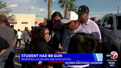 Socorro High School Students Being Released To Parents After Lockdown