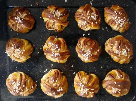 Kanelbulle brioches à la cannelle au Thermomix Recette Thermomix