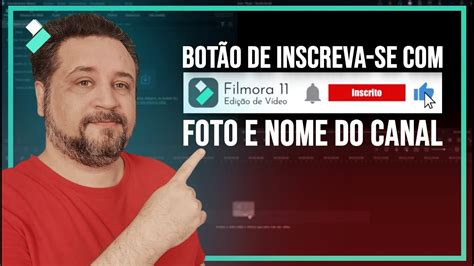 Como Criar O Inscreva Se Animado Foto E Nome Do Canal