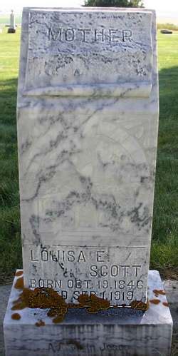 Louisa Elizabeth Harper Scott 1846 1919 Mémorial Find a Grave