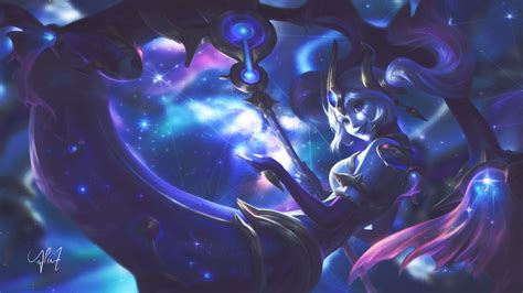 Cosmic Nami League Of Legends By Gabe Flint On Deviantart