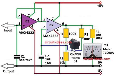 Electroscope Circuit To Measure Electrostatic Charge Circuit Ideas