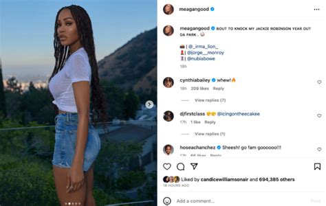 Homie Fumbled All That Meagan Good Flaunts Her Natural Body In New Post Says This Will Be