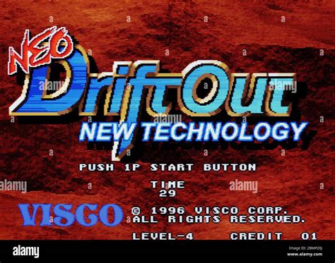 Neo Drift Out SNK Neo Geo NeoGeo Editorial Use Only Stock Photo Alamy