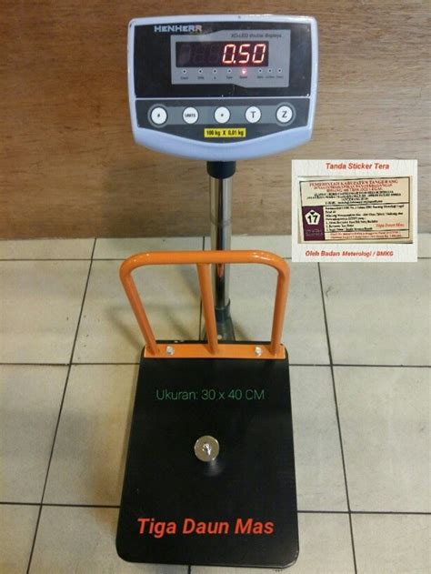 Jual Timbangan Duduk Timbangan Lantai Bench Scale Kg Pagar