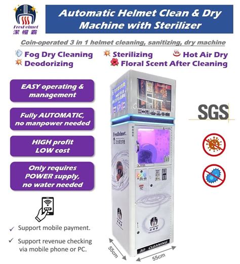 Freshelmet Helmet Cleaning Drying Machine With Sterilizer