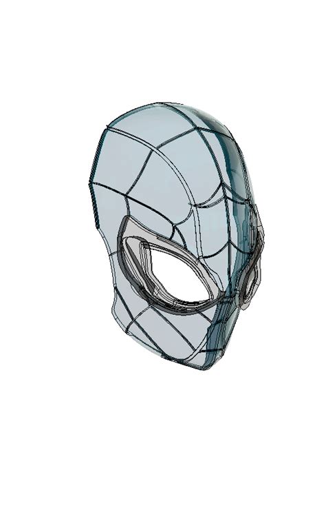 Free 3d File Spider Man Mask 📱・object To Download And To 3d Print・cults