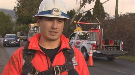 'It's been pretty hectic': BC Hydro workers going flat out to restore power | CBC News