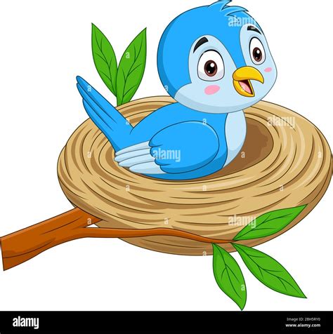 Titmouse Nest Stock Vector Images Alamy