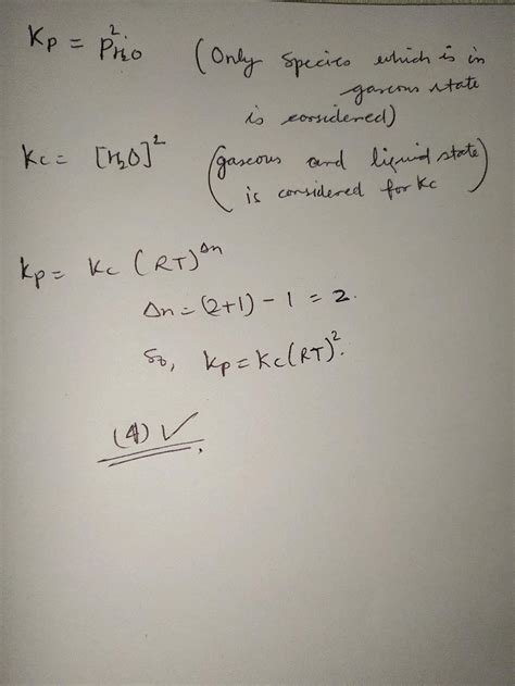 For the reaction CuSO4.5H2O = CuSO4.3H2O + 2H2O Which one is correct ...