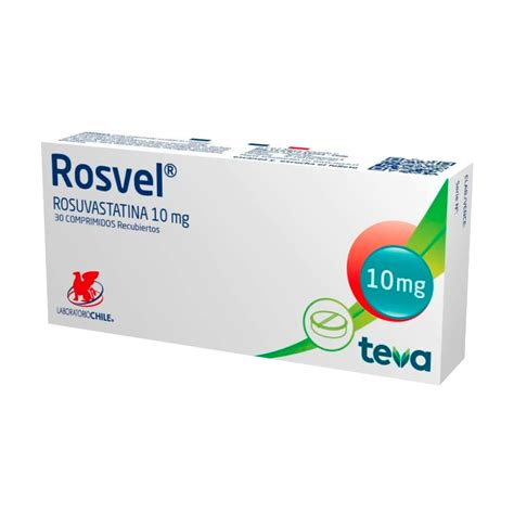 Rosvel Rosuvastatina Mg Cont Comprimidos Recubiertos Punto Farma