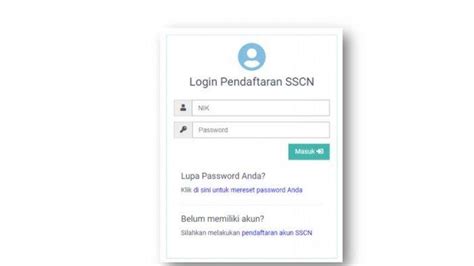 Cara Log In Sscasn Bkn Go Id Pembuatan Akun Dan Pendaftaran Cpns 2023