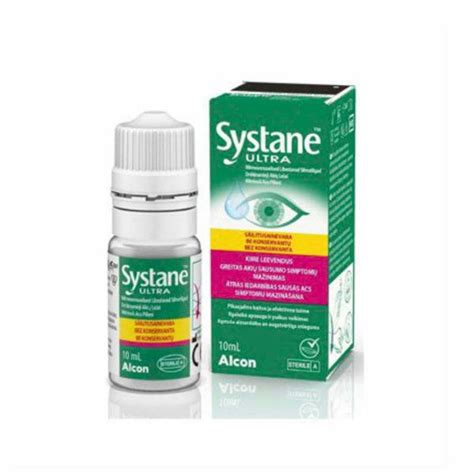 E Lenses Alcon Systane Ultra Οφθαλμικές Σταγόνες 10ml