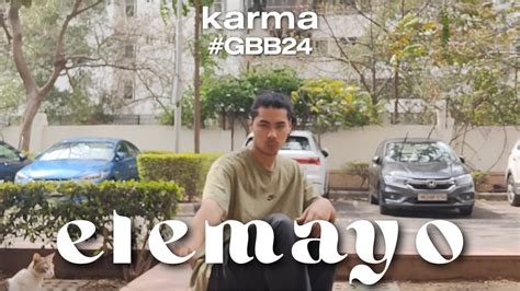 KARMA ELEMAYO GBB WORLD LEAGUE 2024 SOLO WILDCARD YouTube