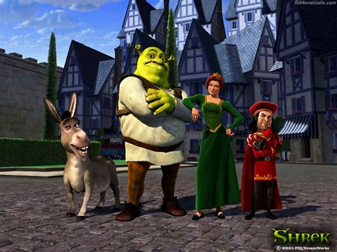 Tapeta na komputer Shrek Bajki Kreskówka iphone 8 Pobierz Darmowe