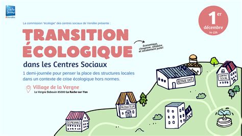 EVENEMENT Transition écologique dans les centres sociaux Union