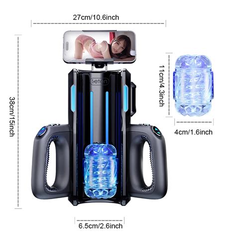 XT Handle Auto Stroker Modes Speeds Strokes Per Min Sex Torso