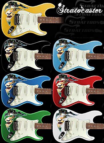 Strattoos Guitar Inlay Stickers - Cool Guitar Stickers and Decals to Transform your Musical ...