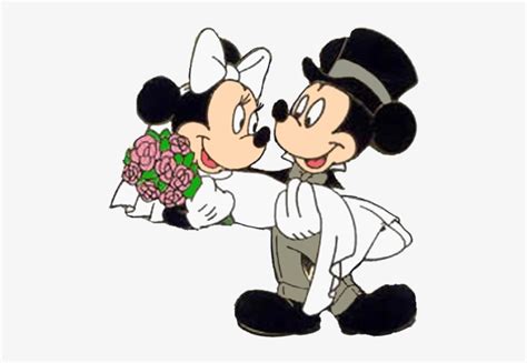 Clipart Mickey Mouse Wedding