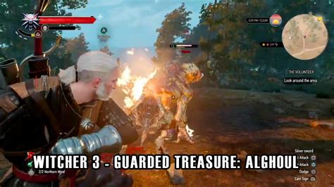 The Witcher 3 Wild Hunt Guarded Treasure Alghoul YouTube