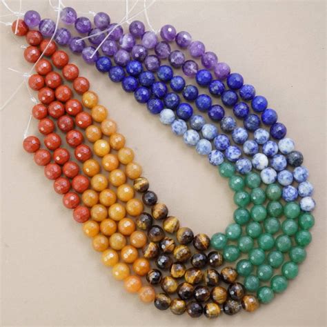 7 Chakra Stone Beads Etsy