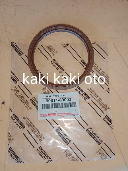 Jual Seal Oli Sil Crankshaft Crank Shaft As Kruk As Ker As Belakang