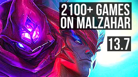 MALZ Vs YONE MID 4 3M Mastery 2100 Games 2 1 9 KR Master 13