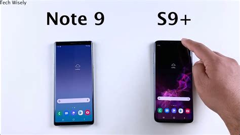 SAMSUNG Note 9 Vs S9 Plus SPEED TEST In 2021 YouTube