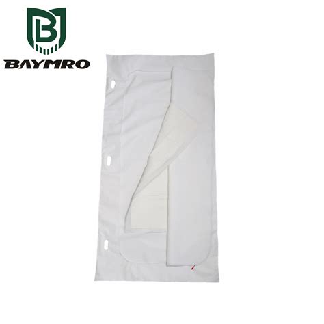 Adult Cadaver Transport Bags White Peva Padded Handles Baymro