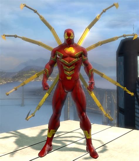 Iron Spider-Man (DC Universe Online) Updated by Macgyver75 on DeviantArt