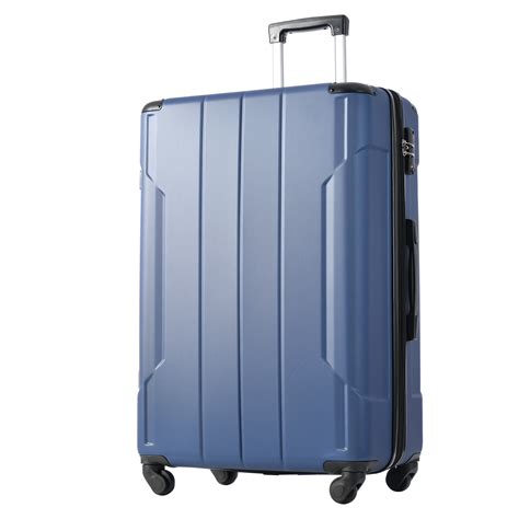 THINK 30, 28 inch Hardside Spinner Luggage Extendable Lightweight Carry ...