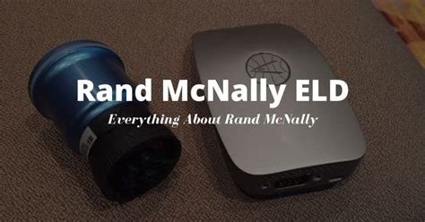 Rand McNally ELD 50 Reviews