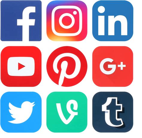 Facebook Instagram Youtube Logo Png High Quality Image