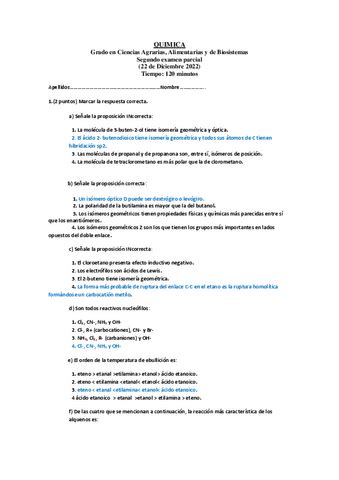 Examen Parcial II 2022 Pdf