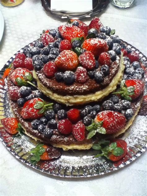 Dikas Na Cozinha Naked Cake Bolo Pelado Frutas Vermelhas