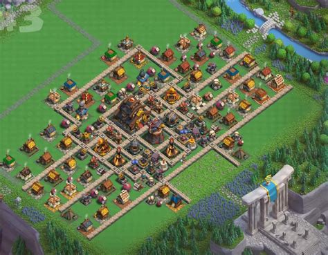 Clan Capital Peak Level 9 Layout 3 Clash Titans