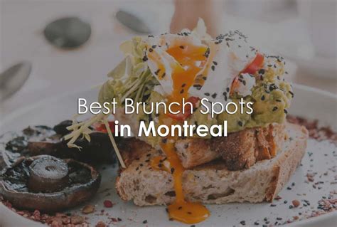 Best Brunch Spots in Montreal | Top Montreal Brunch Restaurants