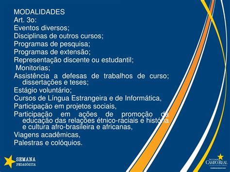 PPT ATIVIDADES COMPLEMENTARES E SOCIAIS PowerPoint Presentation Free