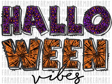 halloween vibes png halloween vibes png halloween spooky etsy