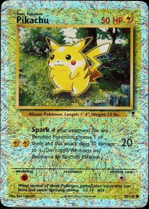 Pikachu Legendary Collection Reverse Holo Price Guide Sports