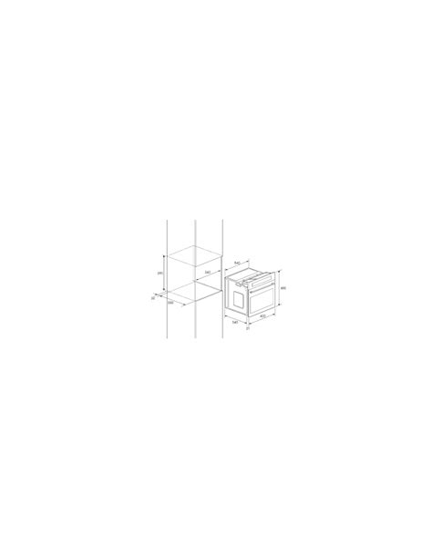 Four Encastrable Focus QUADRA 56 58 Litres 60 Cm Oxtek