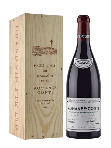 Drc Romanee Conti Grand Cru 2011 Ex Do Wbox The Oaks Cellars