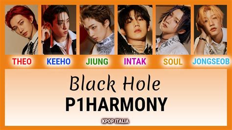 P1harmony Black Hole Color Coded Sub Ita YouTube