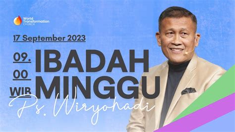 Ibadah Online Minggu Ps Wiryohadi Minggu Pkl