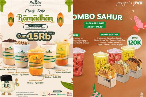 Promo Makanan Dan Minuman April Spesial Ramadan Cocok Untuk