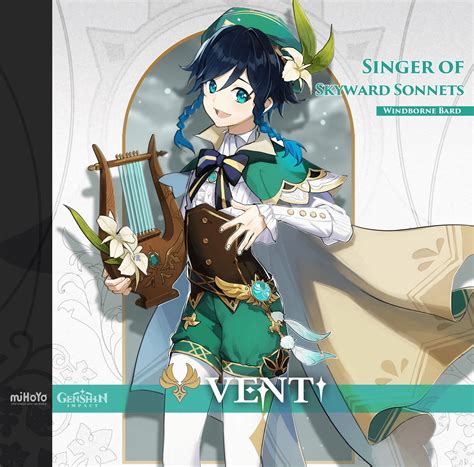 genshin impact venti guide  build artifacts weapons teams